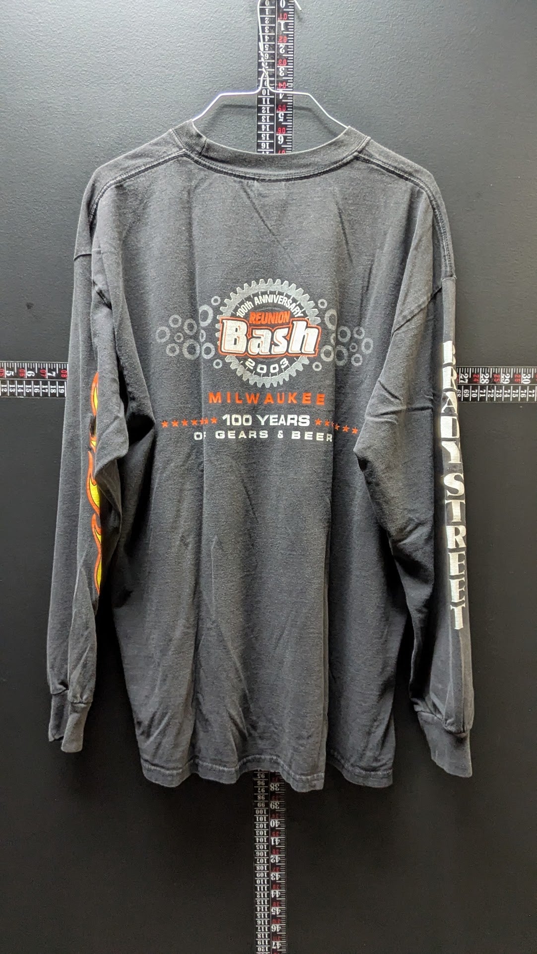 2003 Brady Street Milwaukee 100th Anniversary Reunion Bash Long Sleeve Shirt XL