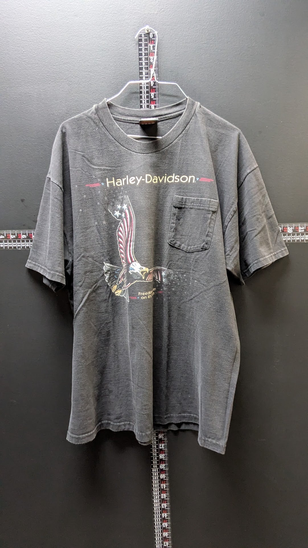 Vintage 1998 Harley-Davidson Honolulu Hawaii T-Shirt Men’s XL Eagle Pocket