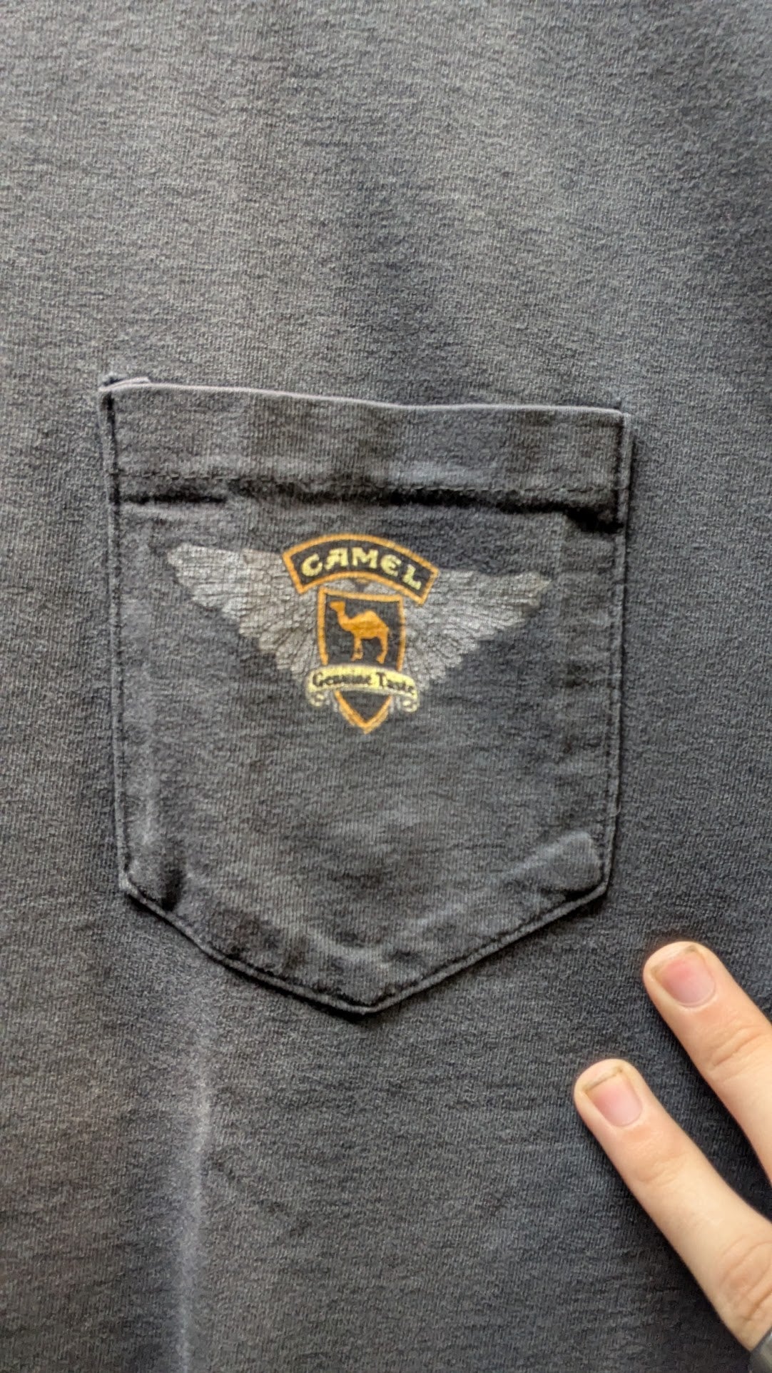 Vintage 1995 Camel Sturgis T-Shirt Men’s XL Cigarette Racing Pocket USA Made