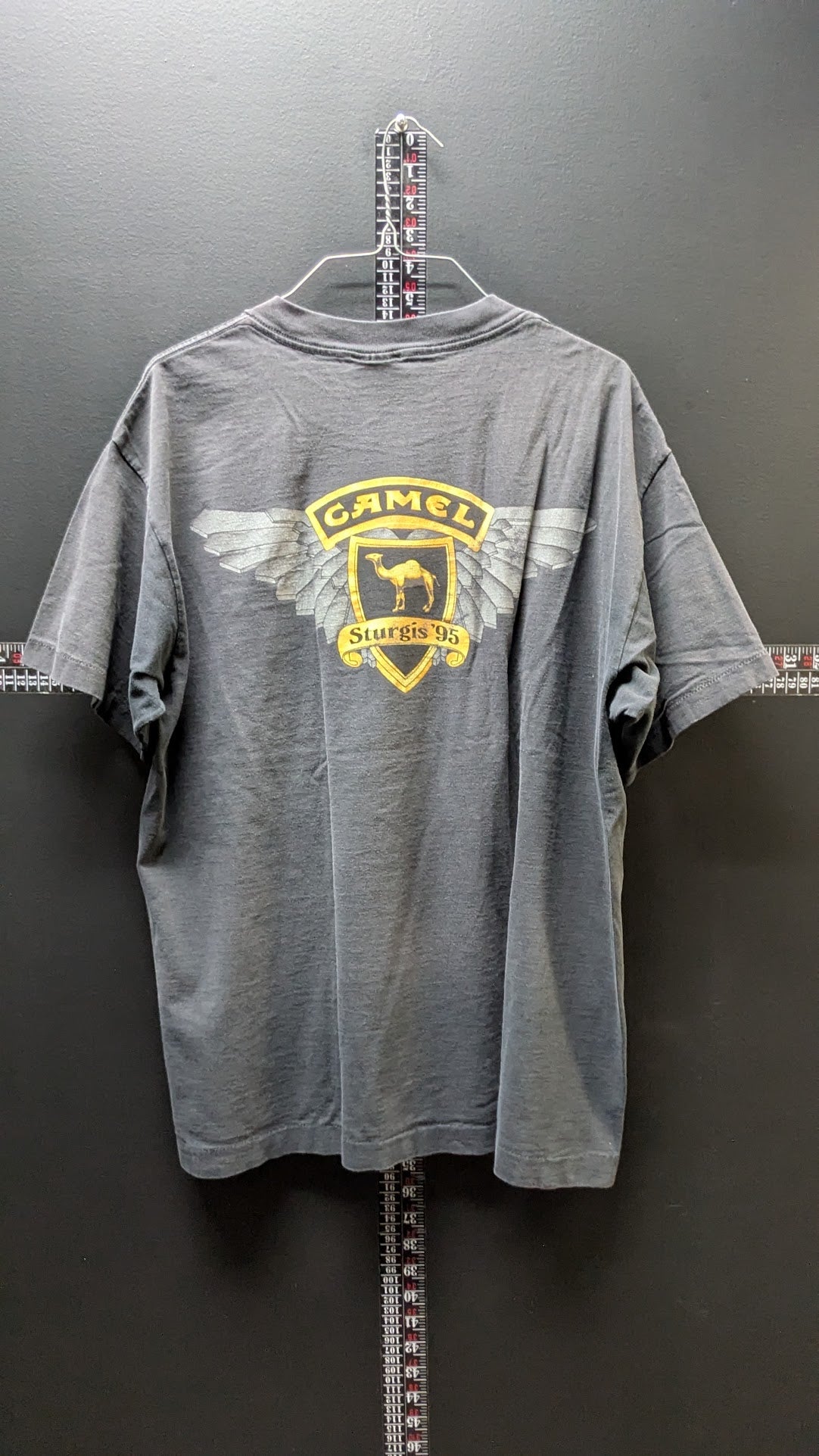 Vintage 1995 Camel Sturgis T-Shirt Men’s XL Cigarette Racing Pocket USA Made