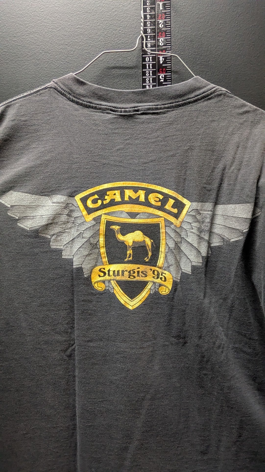 Vintage 1995 Camel Sturgis T-Shirt Men’s XL Cigarette Racing Pocket USA Made