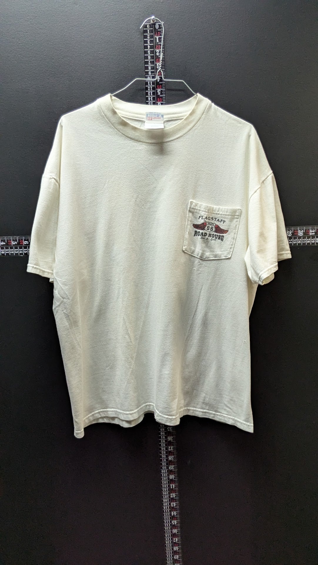 Vintage Flagstaff Route 66 Road House Bar & Grill T-Shirt Made USA