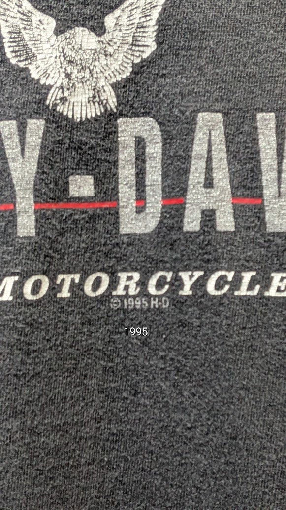 1995 Harley-Davidson Pacific Honolulu Hawaii T-Shirt  XL
