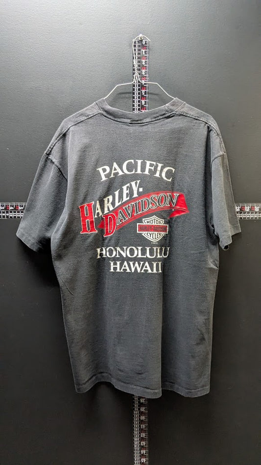 1995 Harley-Davidson Pacific Honolulu Hawaii T-Shirt  XL