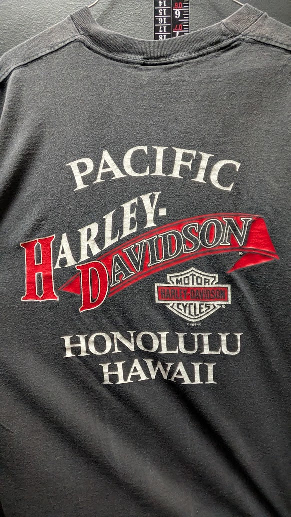 1995 Harley-Davidson Pacific Honolulu Hawaii T-Shirt  XL