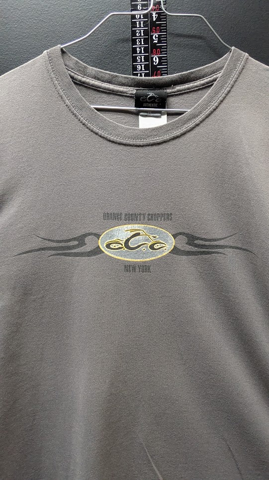 Vintage Orange County Choppers OCC T-Shirt – XL – Y2K Motorcycle Graphic