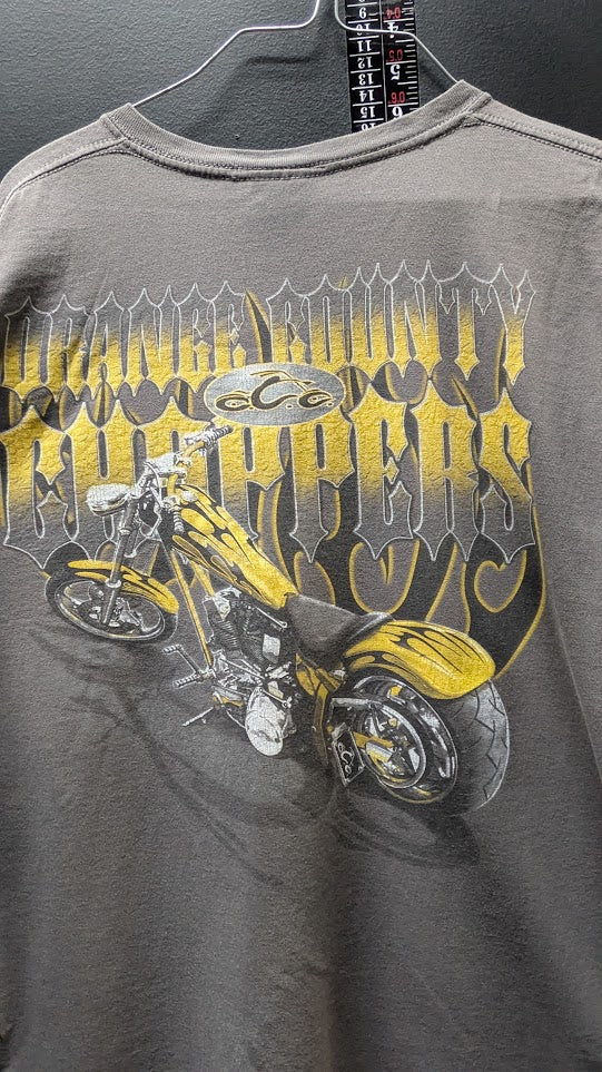 Vintage Orange County Choppers OCC T-Shirt – XL – Y2K Motorcycle Graphic