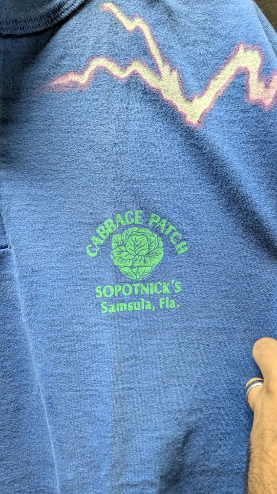 Vintage 1995 AOP Sopotnick’s Cabbage Patch Bike Week T-Shirt  XL