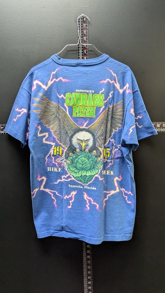 Vintage 1995 AOP Sopotnick’s Cabbage Patch Bike Week T-Shirt  XL