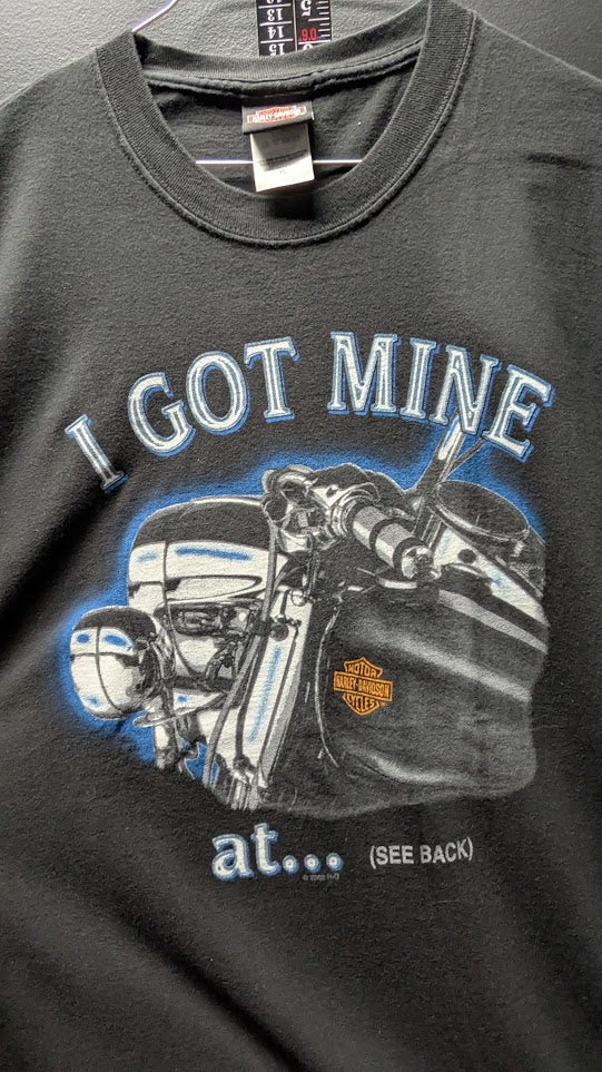 Vintage 2007 Harley-Davidson F&S Dayton Ohio “I Got Mine” T-Shirt XL