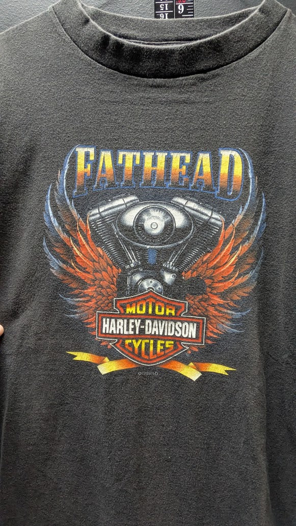 Vintage 1999 Harley-Davidson Fathead T-Shirt Men’s XL San Juan Puerto Rico USA