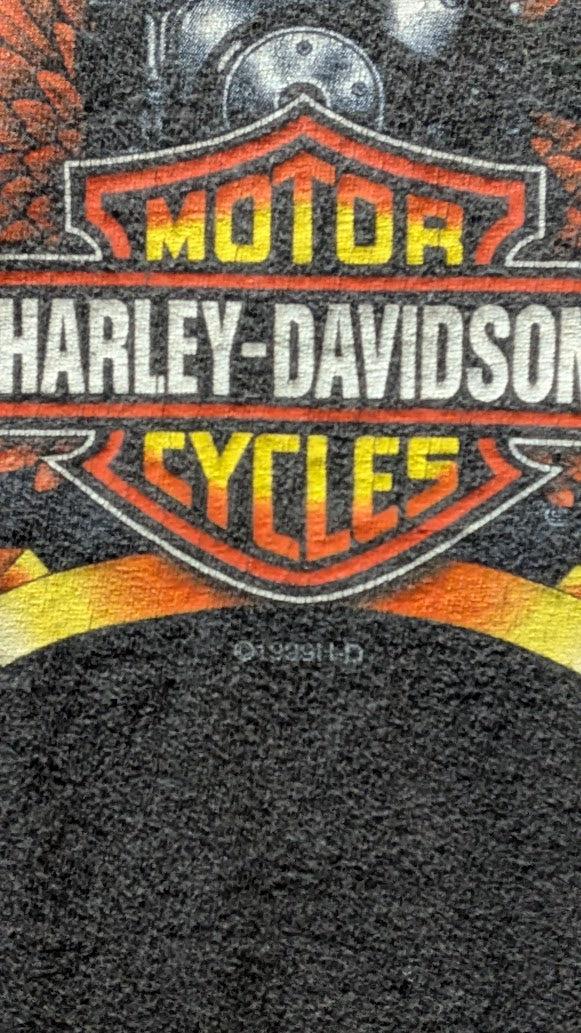 Vintage 1999 Harley-Davidson Fathead T-Shirt Men’s XL San Juan Puerto Rico USA