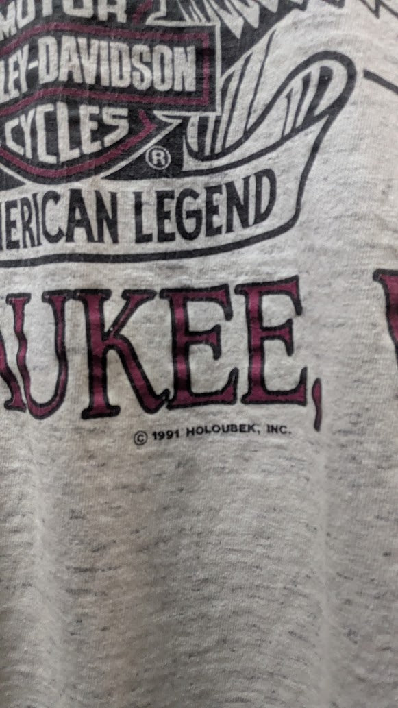 Vintage 1993 Harley-Davidson Daytona Bike Week T-Shirt Men’s XL Milwaukee USA
