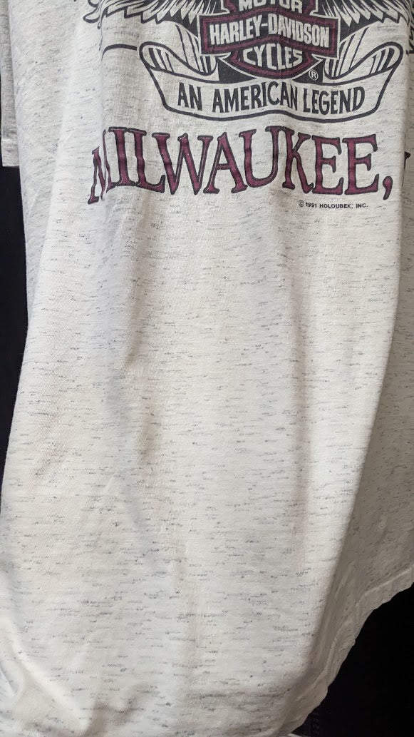 Vintage 1993 Harley-Davidson Daytona Bike Week T-Shirt Men’s XL Milwaukee USA