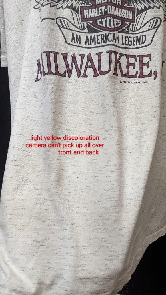 Vintage 1993 Harley-Davidson Daytona Bike Week T-Shirt Men’s XL Milwaukee USA