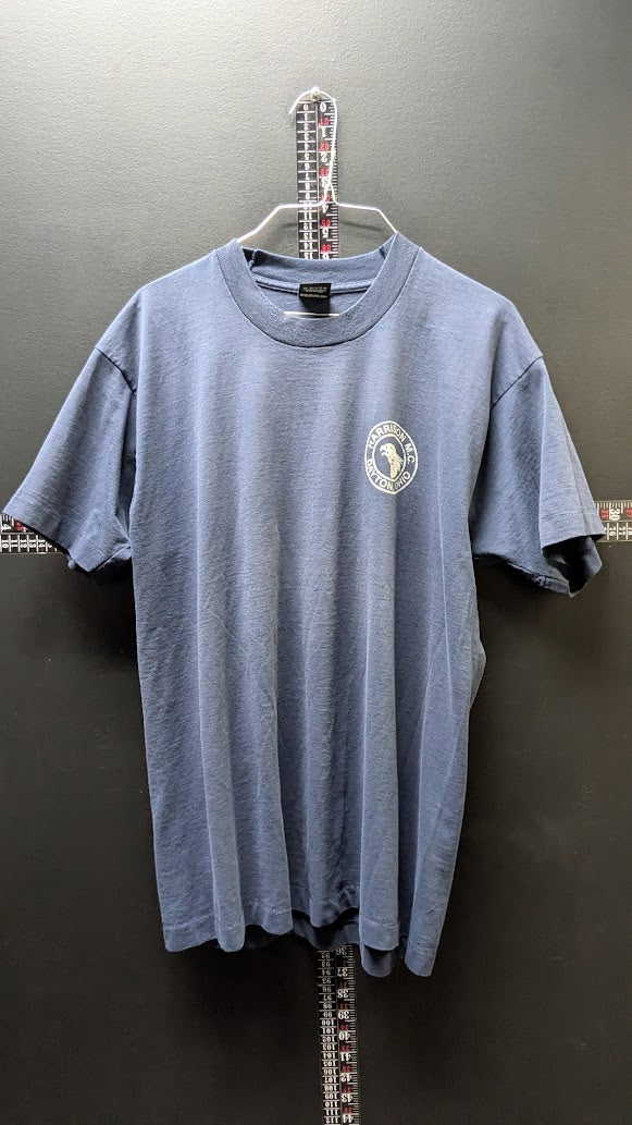 Vintage 1980s Harrison Motor Cycle Club T-Shirt Men’s XL Dayton Ohio Eagle USA