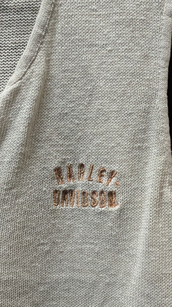 Harley-Davidson Vintage Knit Vest Women’s XL