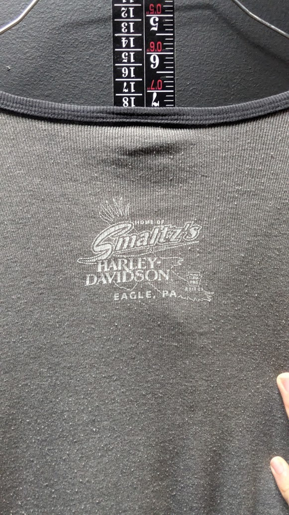 Vintage Harley-Davidson Eagle, PA Henley Shirt  XL