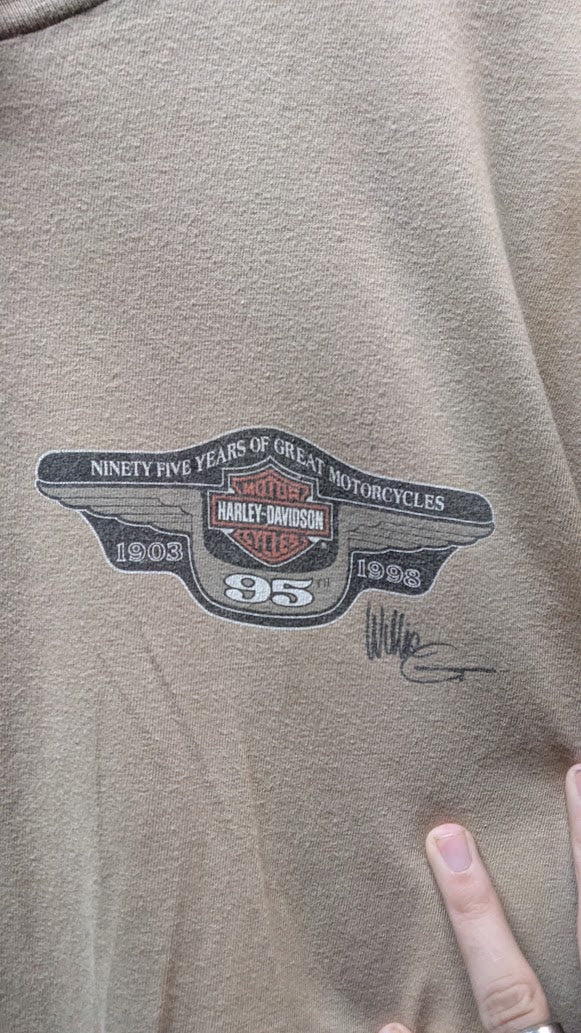 Vintage 1998 Harley-Davidson 95th Anniversary XL T-Shirt – USA Made