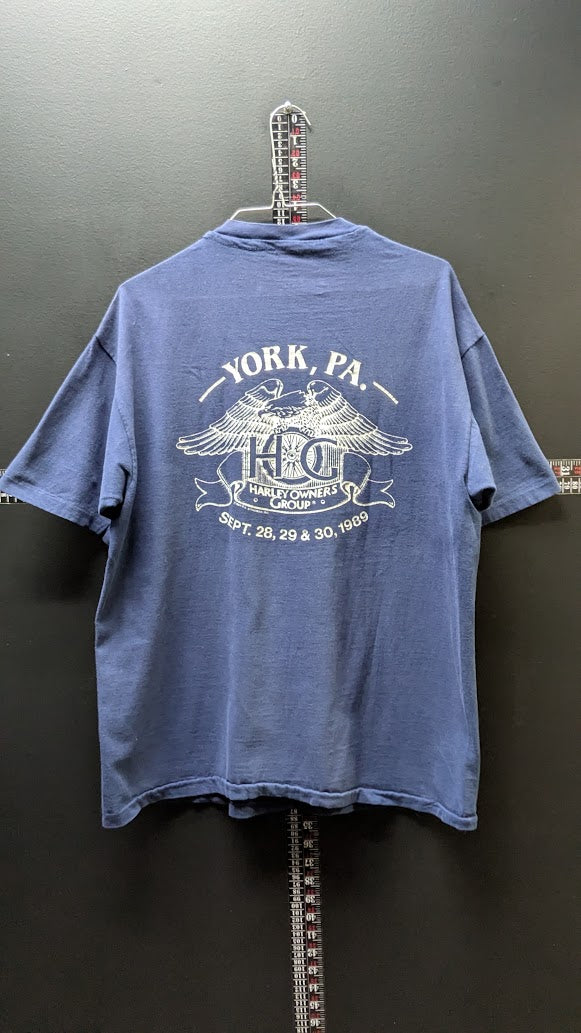 Vintage 1998 Harley-Davidson 95th Anniversary 3D Emblem T-Shirt – XL