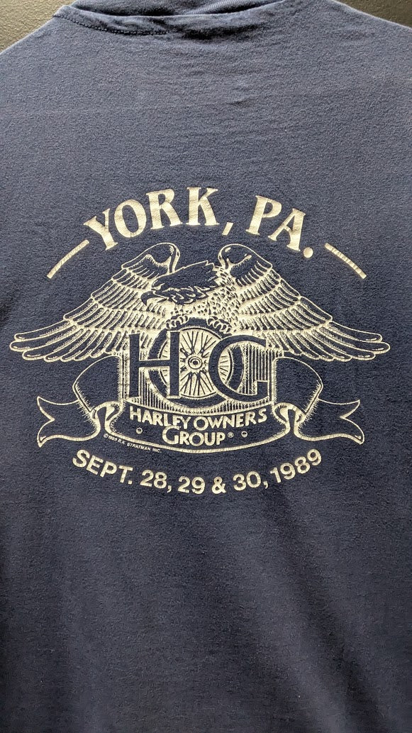 Vintage 1998 Harley-Davidson 95th Anniversary 3D Emblem T-Shirt – XL