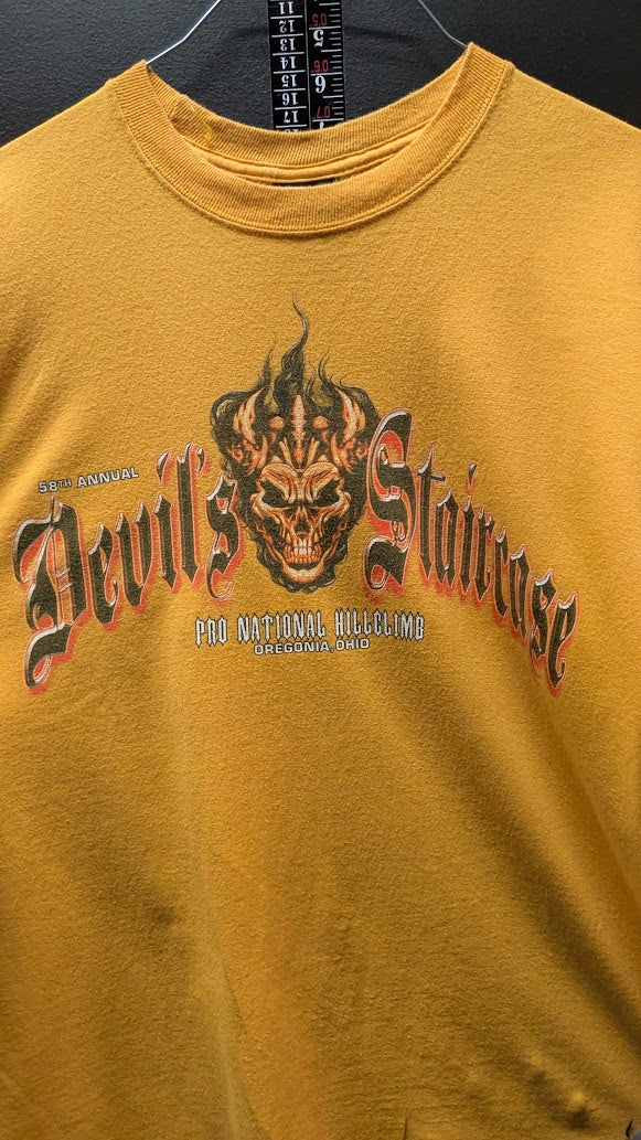 2007 Devil’s Staircase Pro National Hillclimb T-Shirt Men’s Large Oregonia Ohio