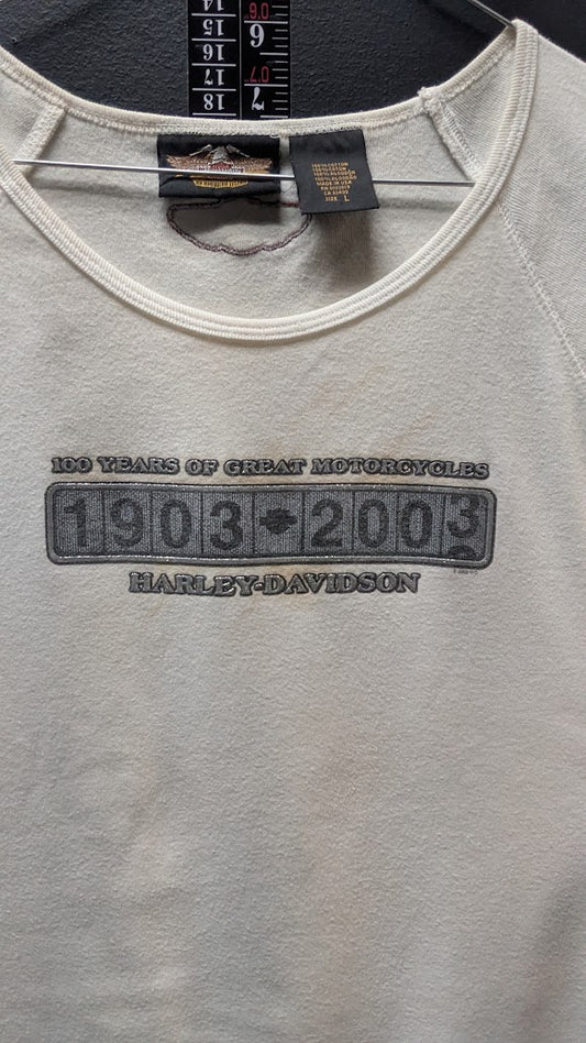 2003 Harley-Davidson 100th Anniversary Women’s Large Sleeveless Shirt USA