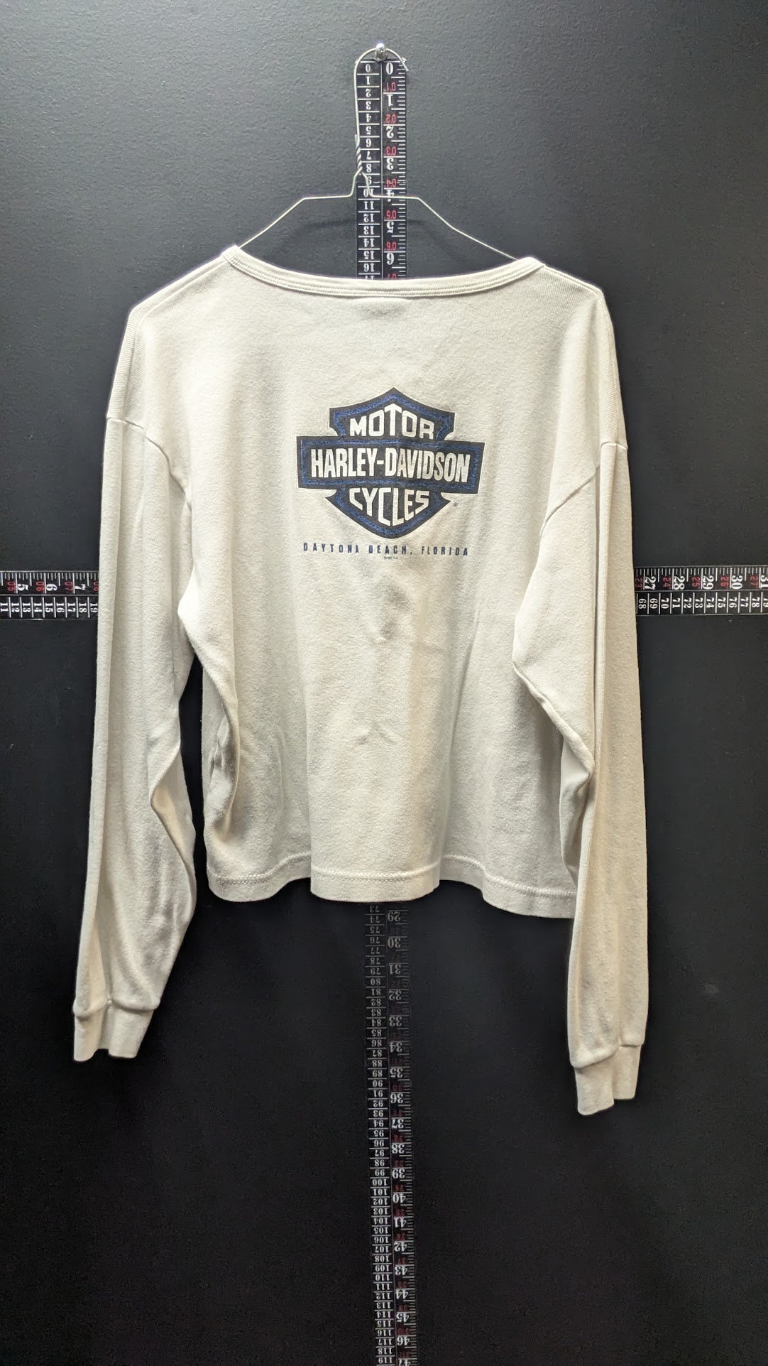 Vintage Harley-Davidson Daytona Beach Florida Henley Shirt Women’s XL 2007