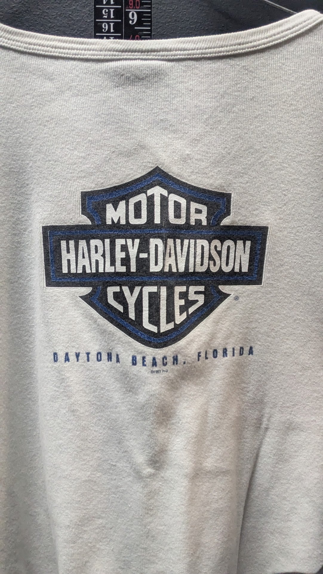Vintage Harley-Davidson Daytona Beach Florida Henley Shirt Women’s XL 2007