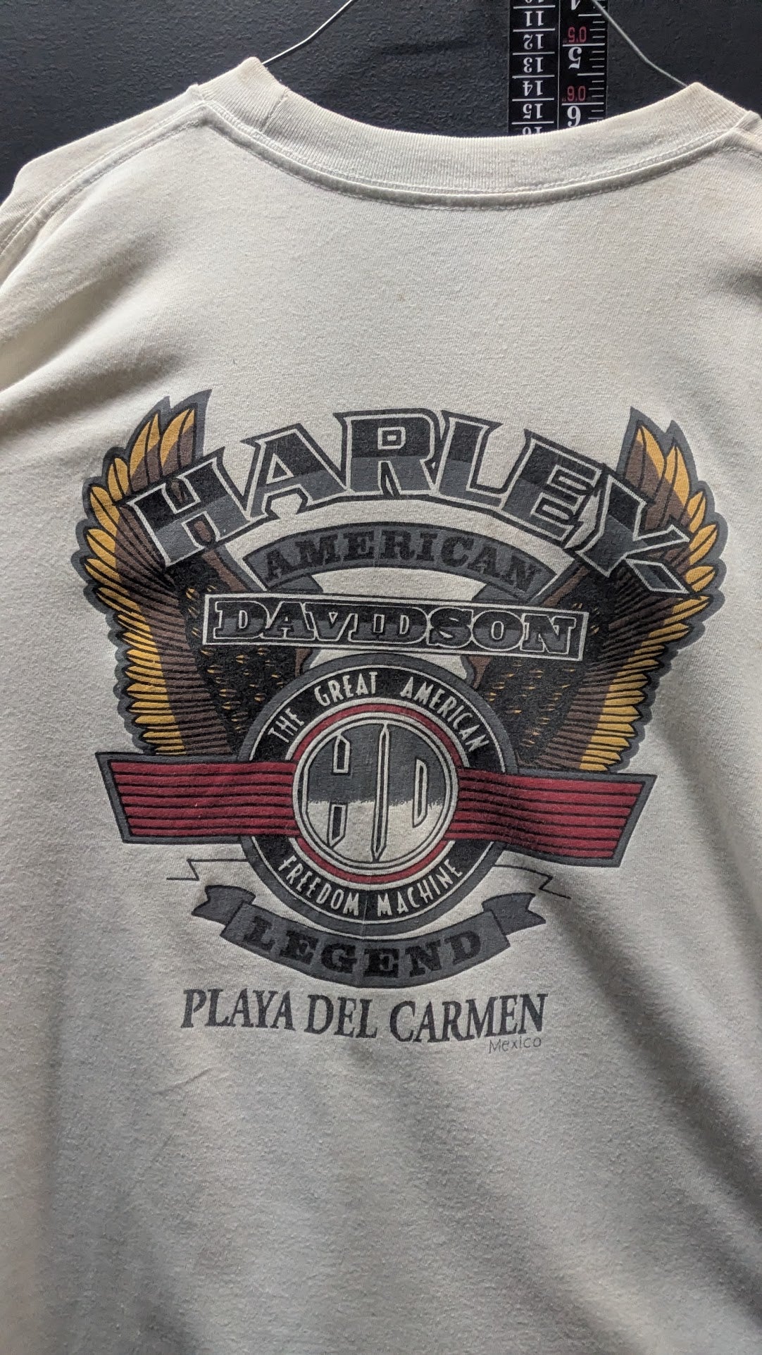Vintage Harley-Davidson Playa del Carmen Mexico T-Shirt Men’s XL Double Sided