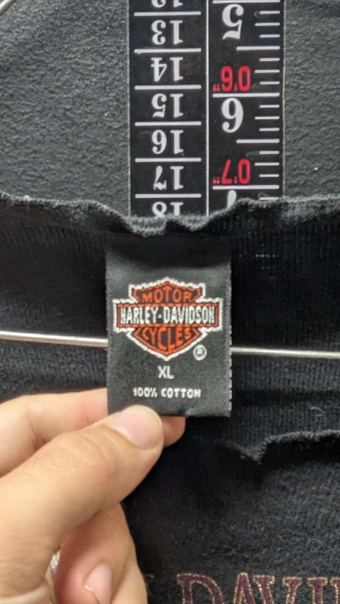 Vintage 1995 Harley-Davidson Sturgis Black Hills Rally Shirt XL Cropped