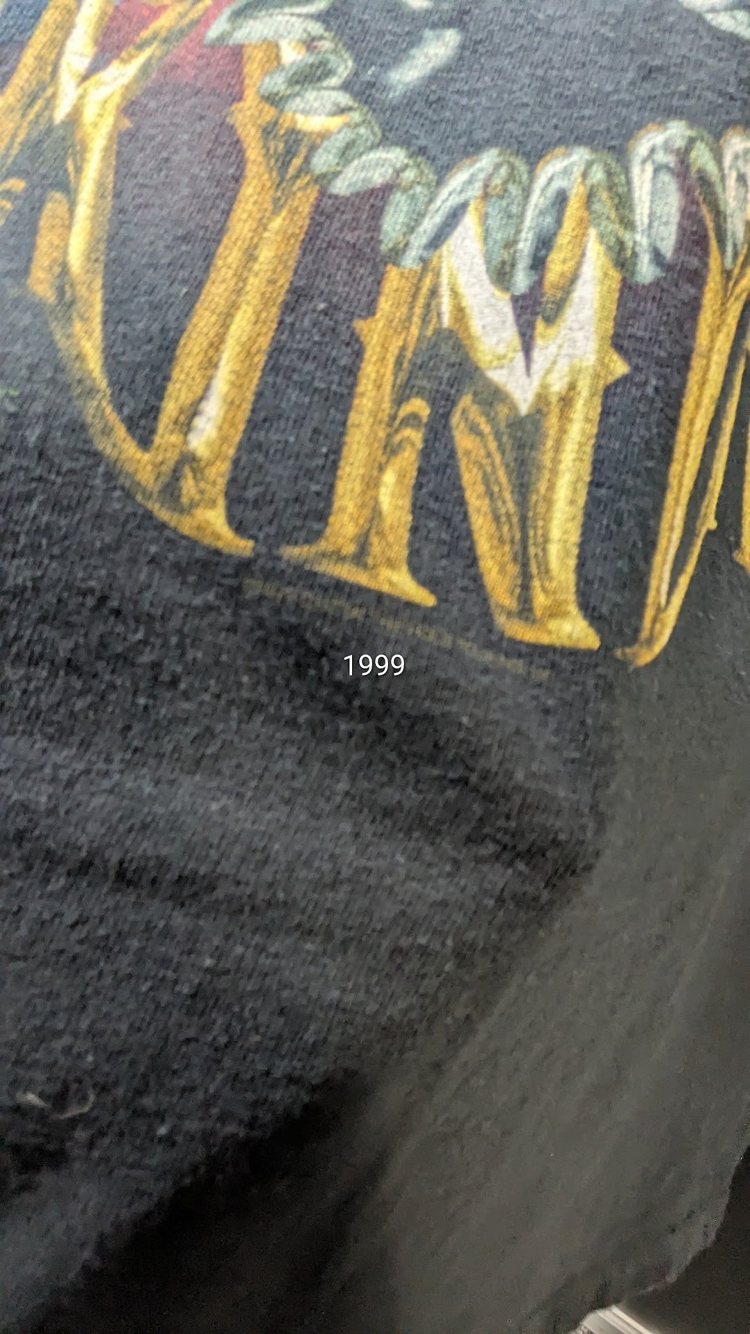 Vintage 1999 Lynyrd Skynyrd T-Shirt Men’s Large Black Double Sided All Sport