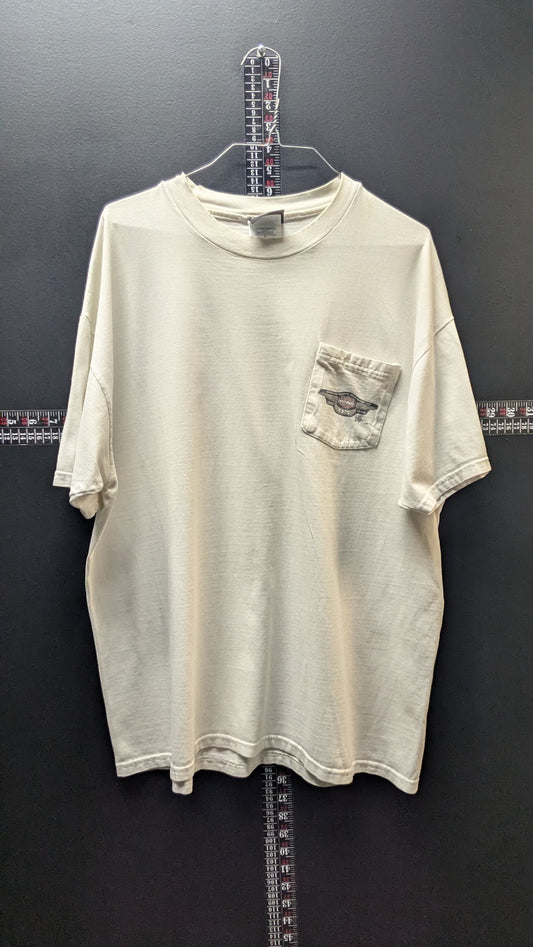 Vintage 1998 Harley Davidson 95th Anniversary T Shirt XL Pocket Tee 1903-1998