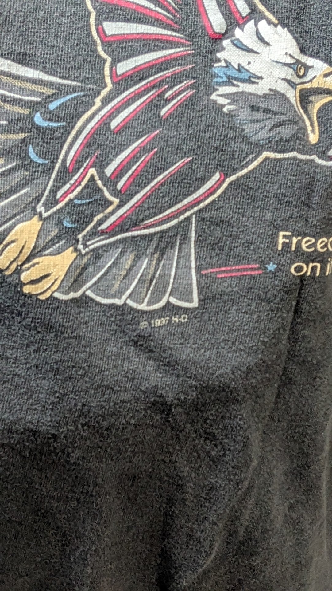 Vintage Harley-Davidson Eagle Pocket T-Shirt Men’s XXL Black Honolulu Hawaii