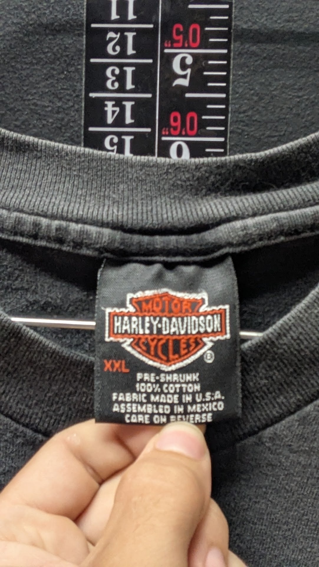Vintage Harley-Davidson Eagle Pocket T-Shirt Men’s XXL Black Honolulu Hawaii