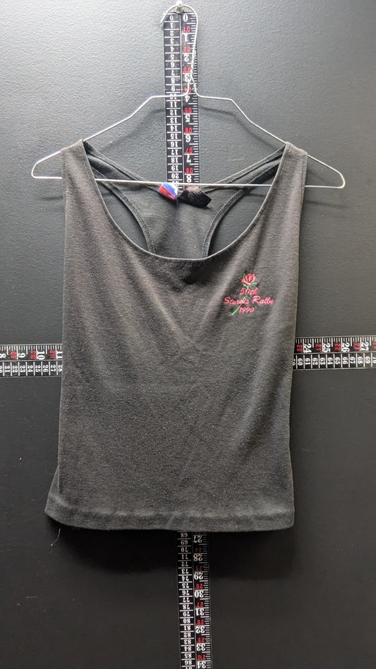 Vintage 1990 Sturgis 50th Rally Tank Top Women’s Medium Black Made in USA