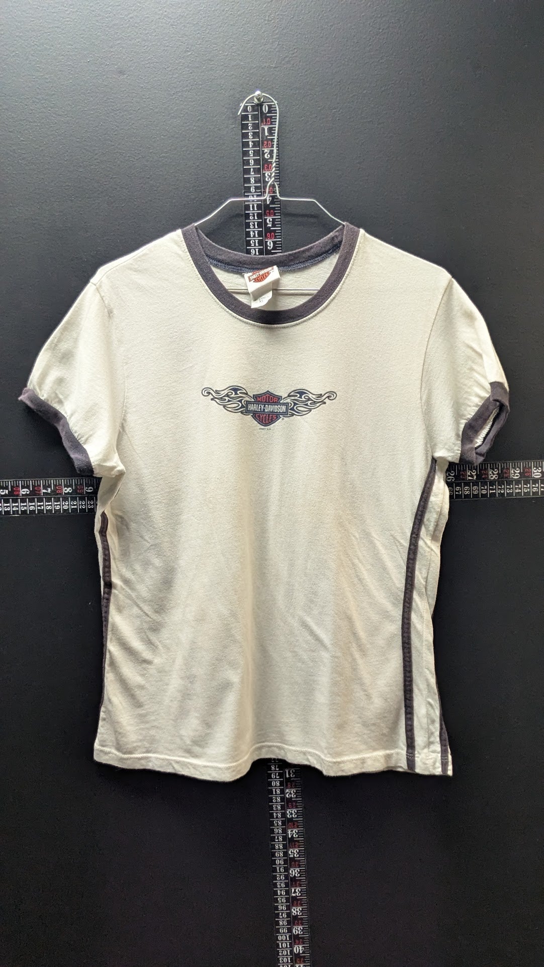 2007 Harley-Davidson Neidengard’s Women’s XL T-Shirt Ohio Flame Logo