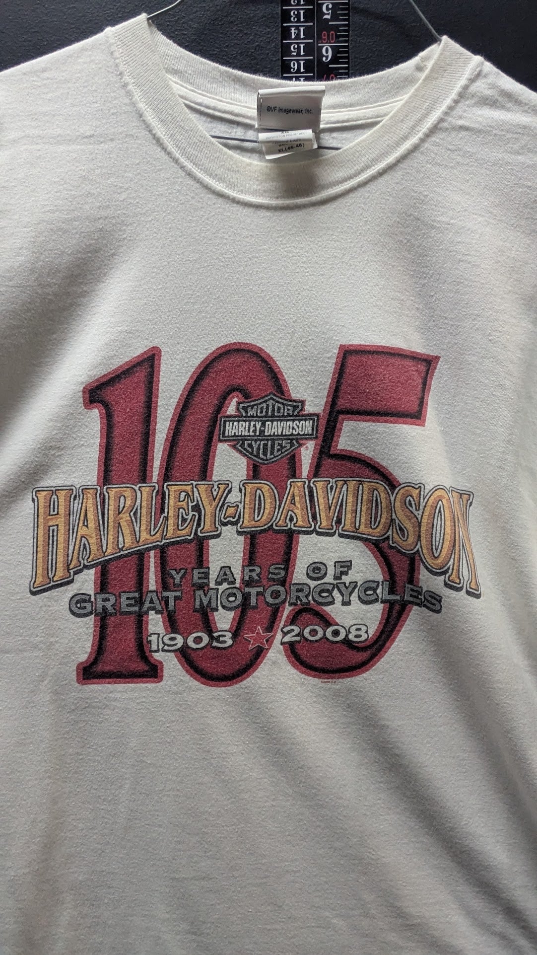2008 Harley-Davidson 105th Anniversary T-Shirt Men’s XL Milwaukee Wisconsin