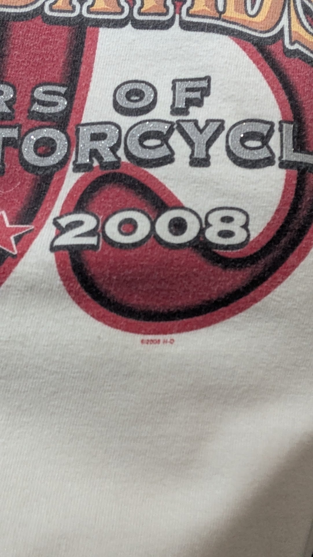 2008 Harley-Davidson 105th Anniversary T-Shirt Men’s XL Milwaukee Wisconsin