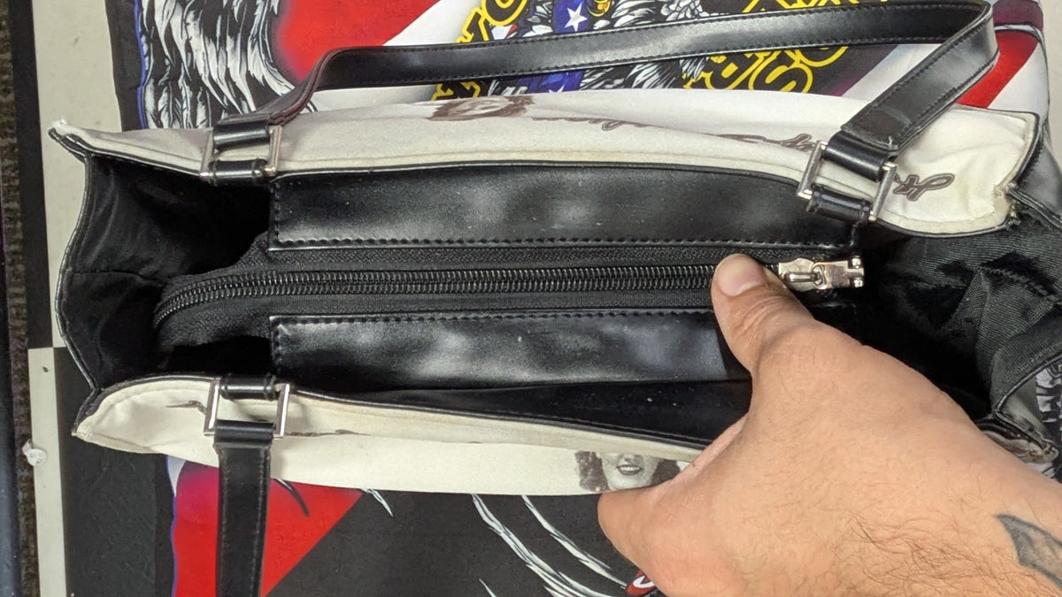 Vintage-Style Harley-Davidson Women's Motorcycle Shoulder Bag Purse Pin Up Retro