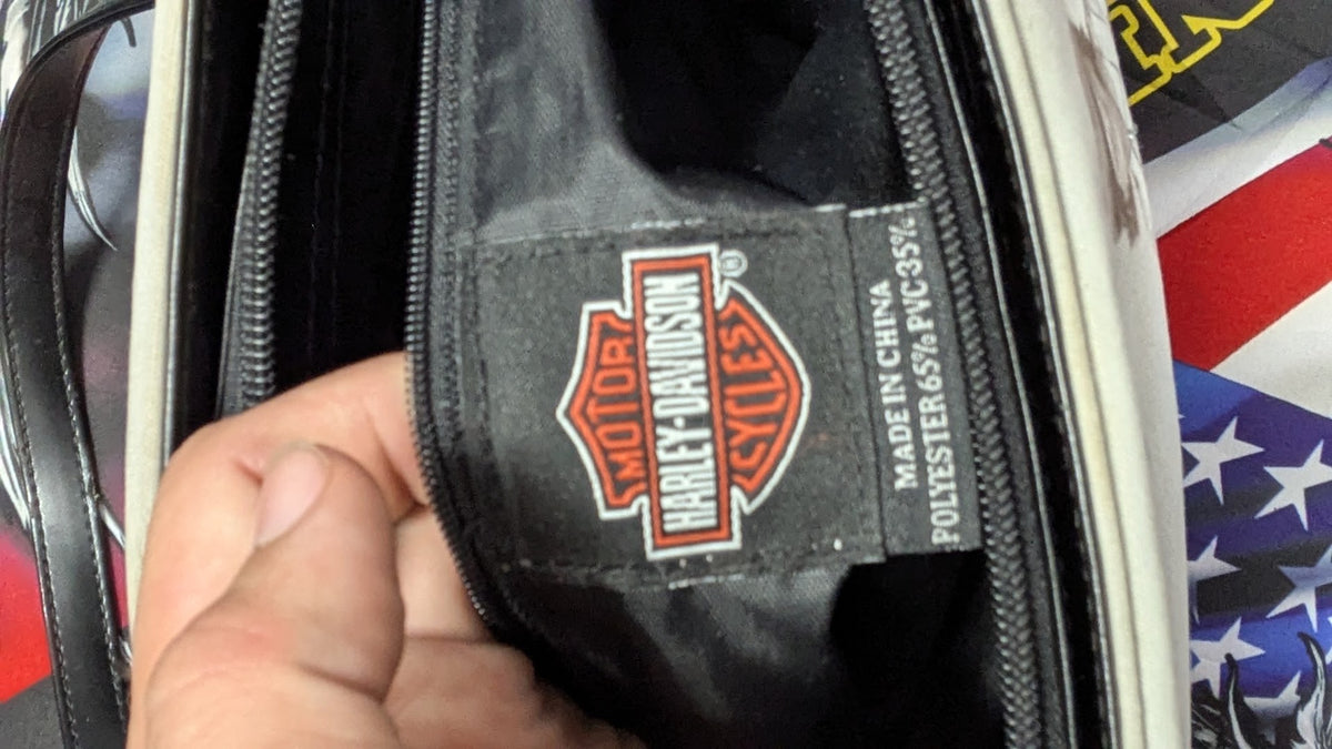 Vintage-Style Harley-Davidson Women's Motorcycle Shoulder Bag Purse Pin Up Retro