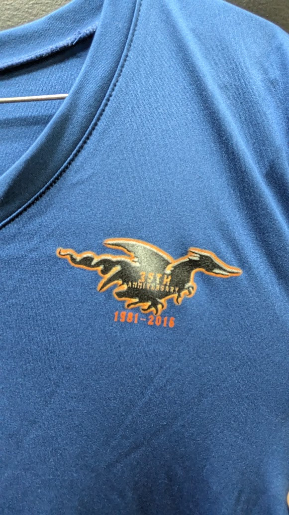 2016 Deal’s Gap 35th Anniversary Tail of the Dragon Women’s Large Motorcycle Shirt