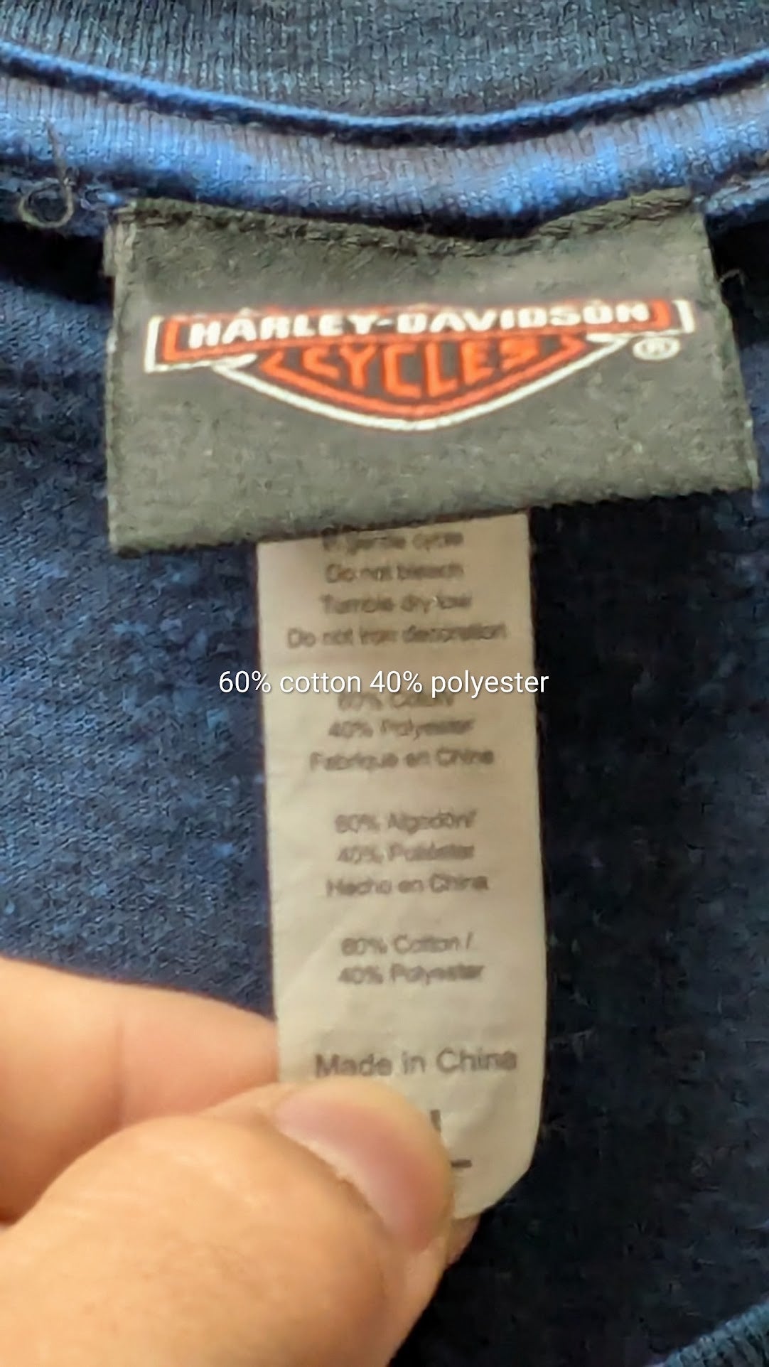 Harley-Davidson Women's XL Blue Wing Graphic V-Neck T-Shirt – Sturgis South Dakota