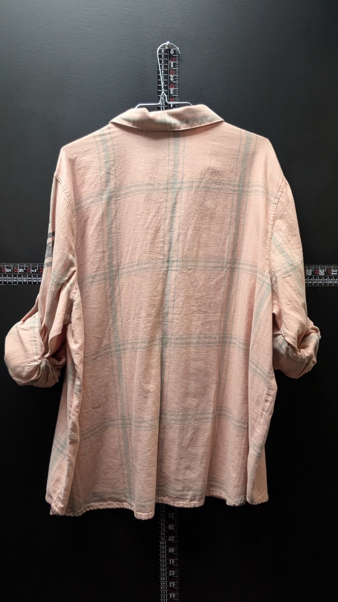 Harley-Davidson Pink Plaid Button-Up Shirt — 3W
