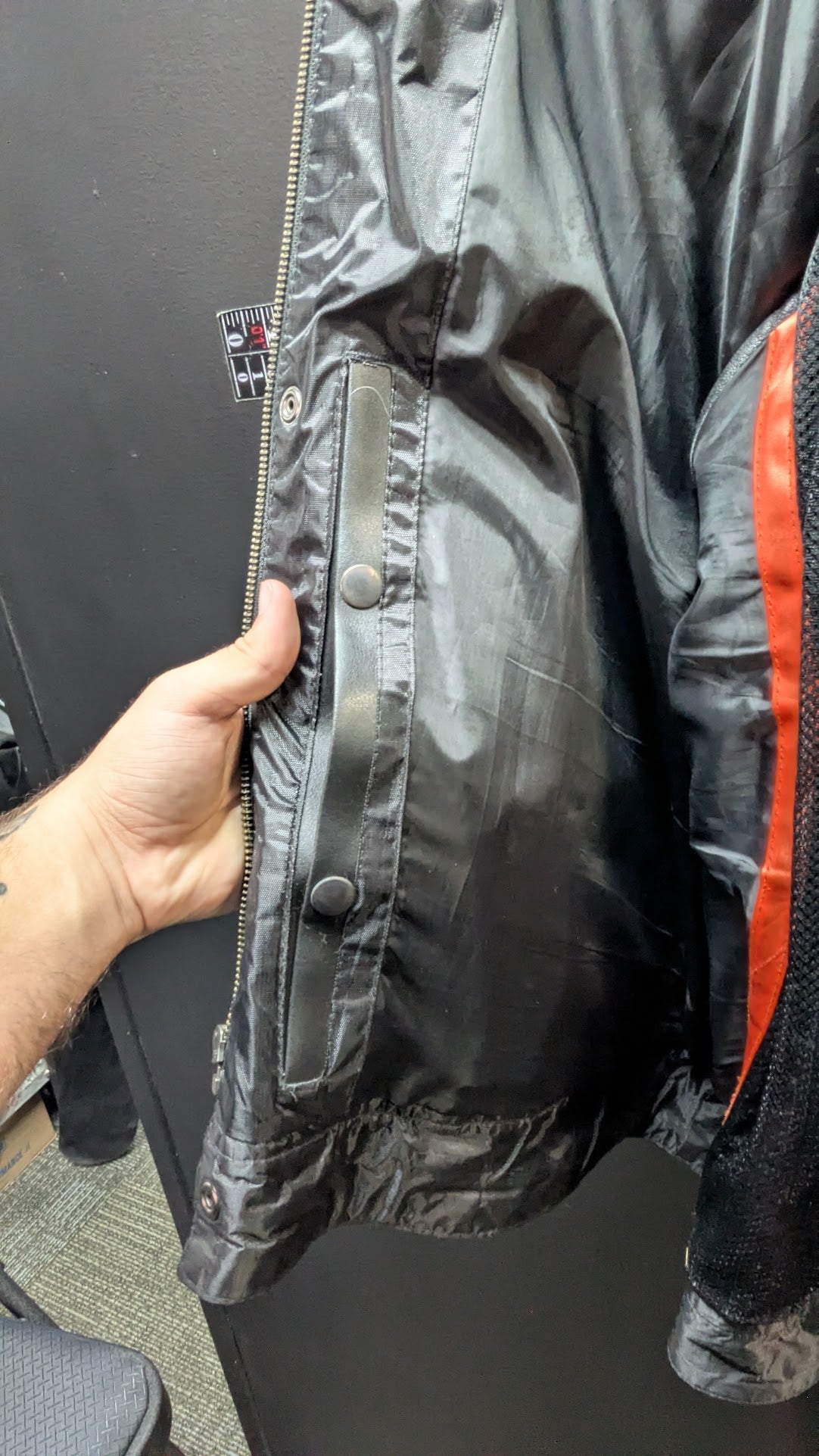 Milwaukee Leather 5XL Black Leather Motorcycle Vest – Eagle Flag Back Patch