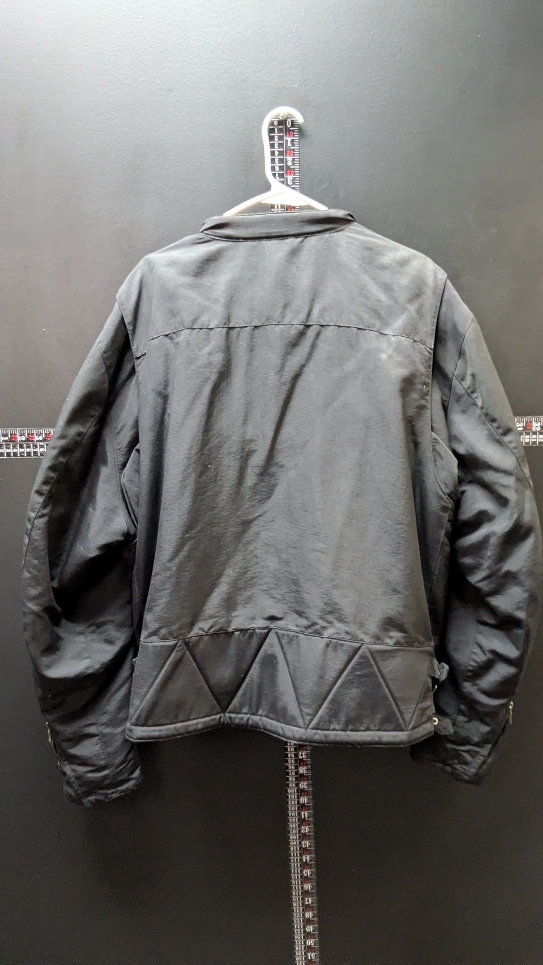 Harley-Davidson Men's 2XL Black Nylon Motorcycle Riding Jacket Embroidered Sleeves