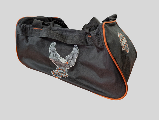 Harley-Davidson Winged Eagle B&S Sports Duffel Bag Adjustable Strapw