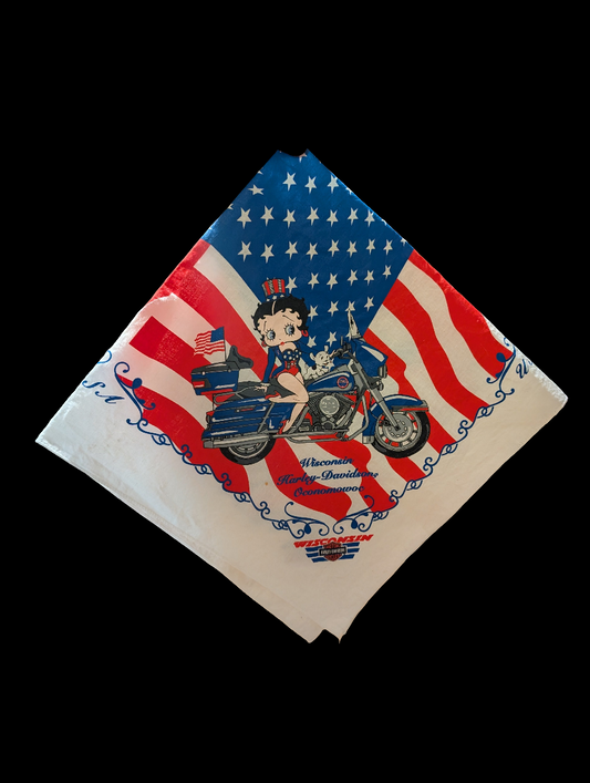 Betty Boop Biker Bandana 2002