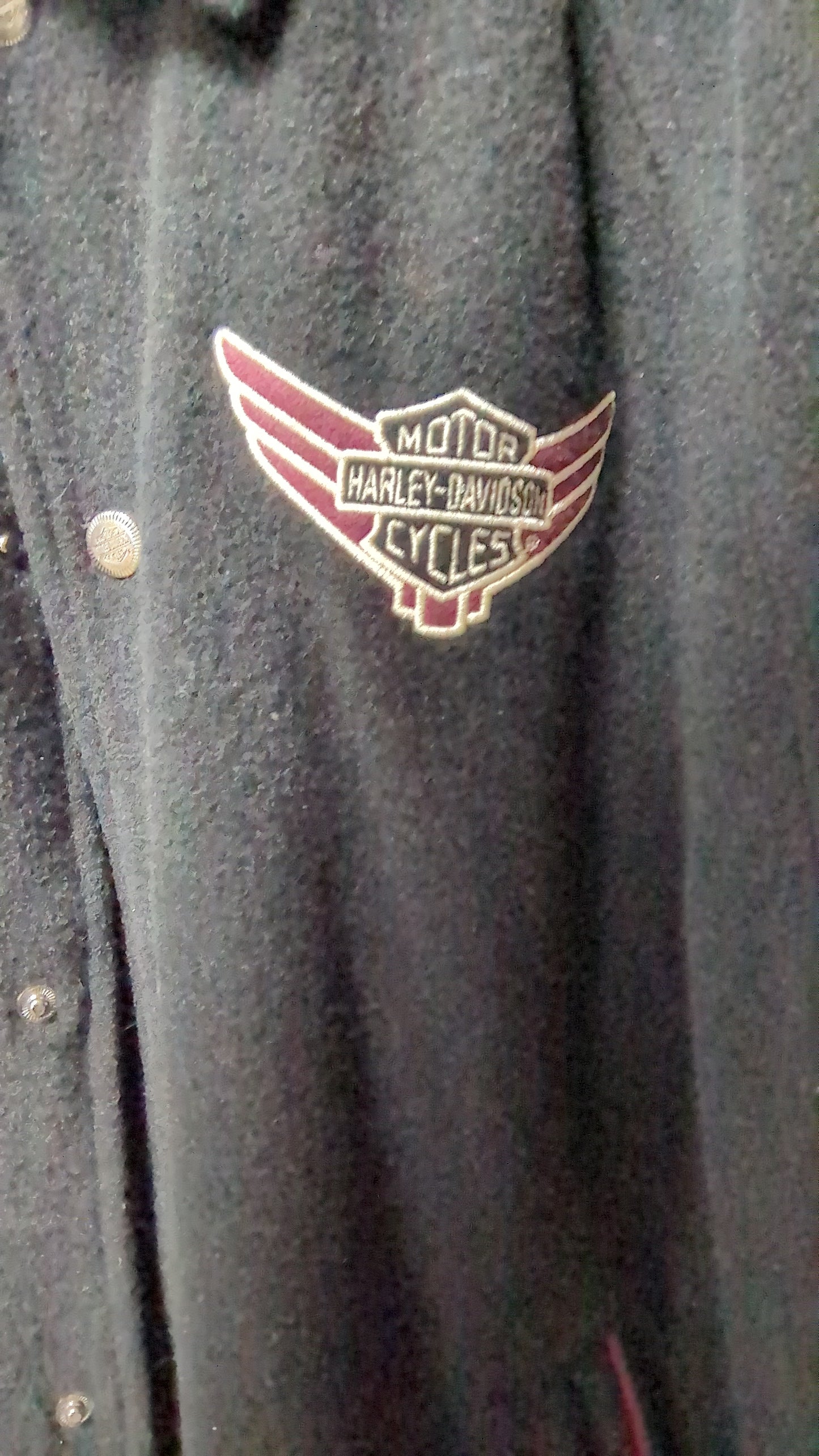 Wool Harley-Davidson coat