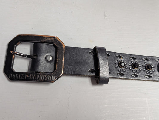 Harley Davidson women's belt with Swarovski Crystals size M